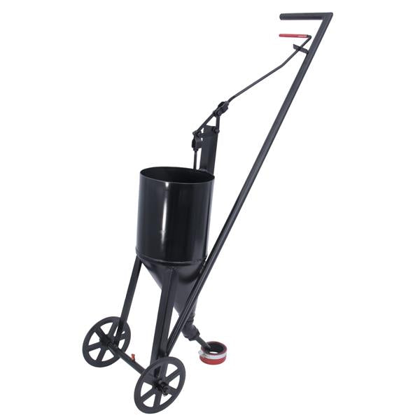 Asphalt Pour Pot w/long handle and wheels
