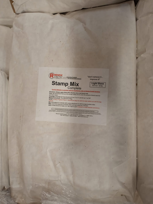 3/8" Lt Base Complete Stamp Mix