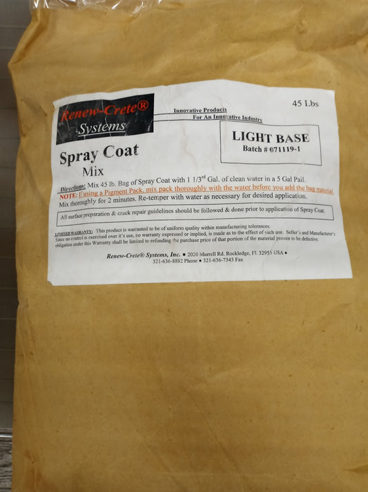 Spray Coat Light Base Mix