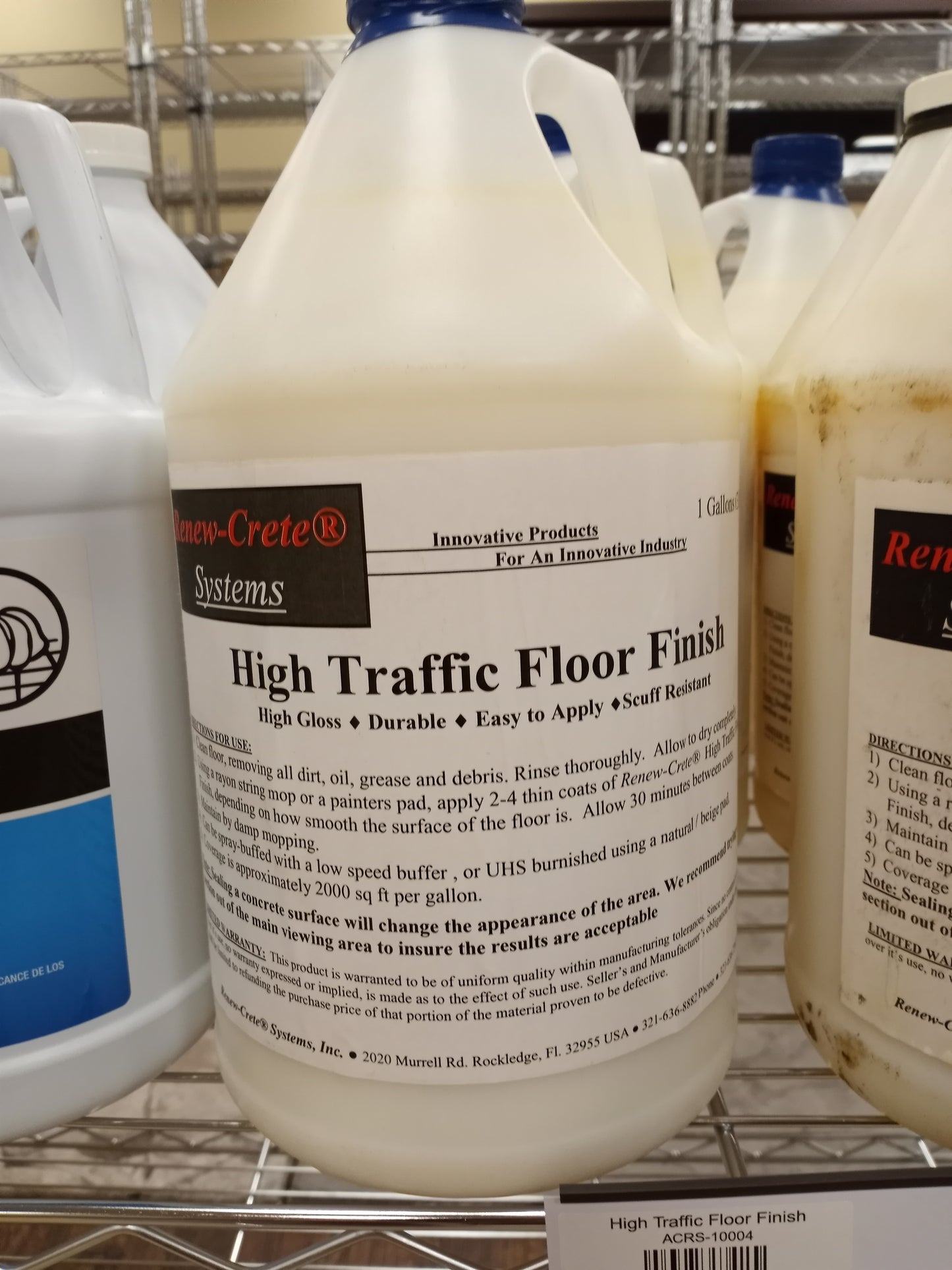 High Traffic Floor Finish