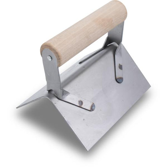 Stainless Steel Corner Trowel 5" x 2 1/2"
