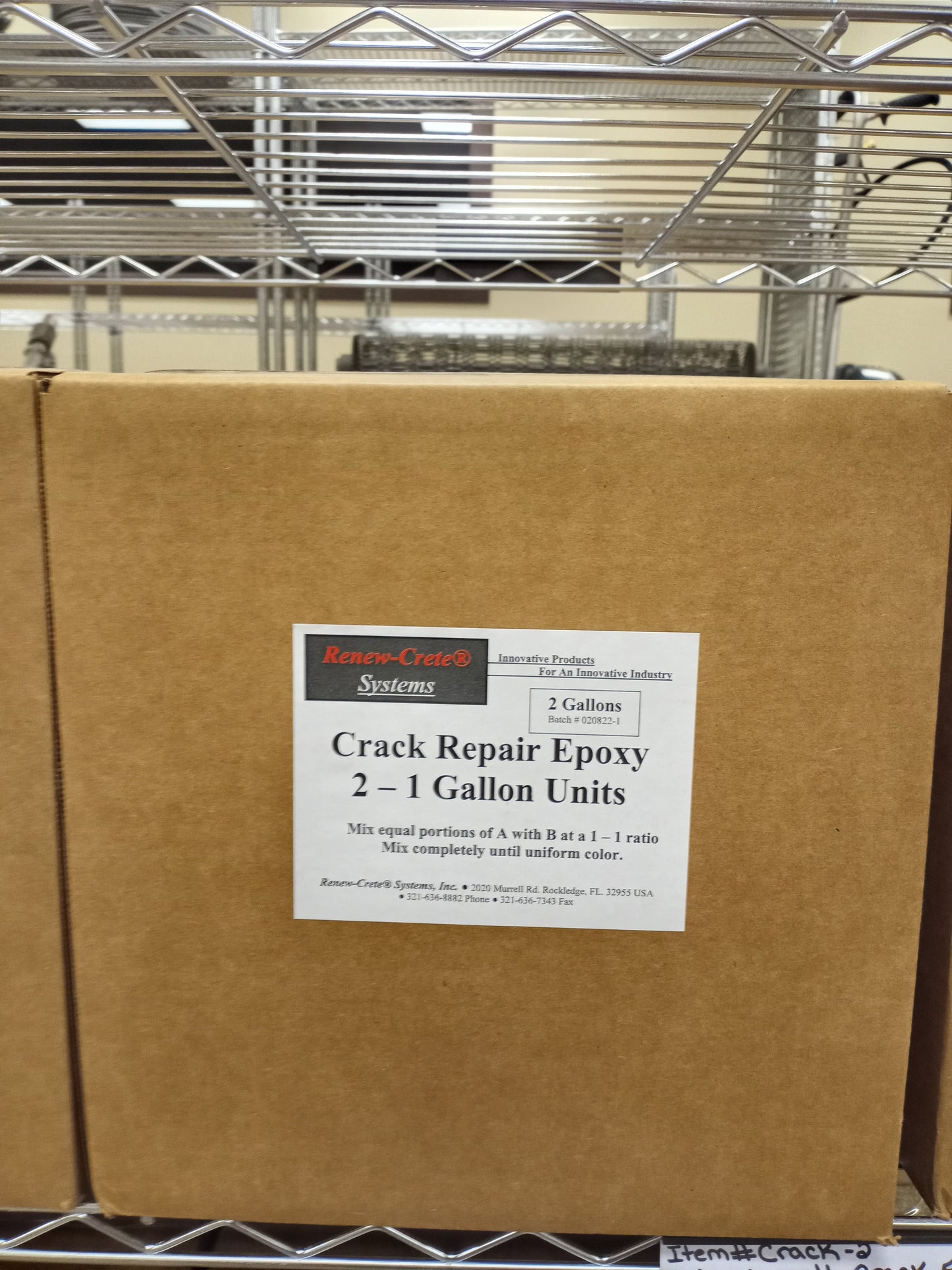 High Strength Crack Epoxy