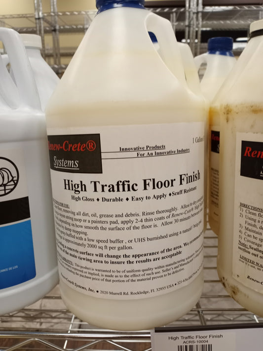 High Traffic Floor Finish
