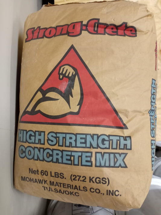 High Strength Concrete Mix - 60 lbs